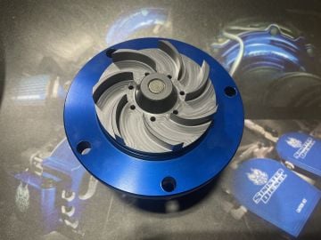 Sinister Diesel Billet Water Pump for 2003-2004 Ford Powerstroke 6.0L (Blemish)